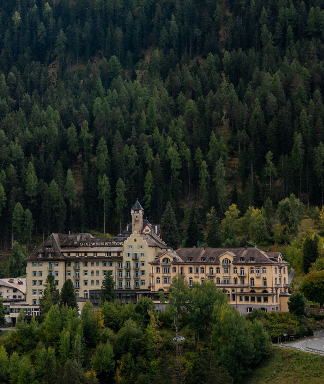 Swiss Alpine sanctuary exterior